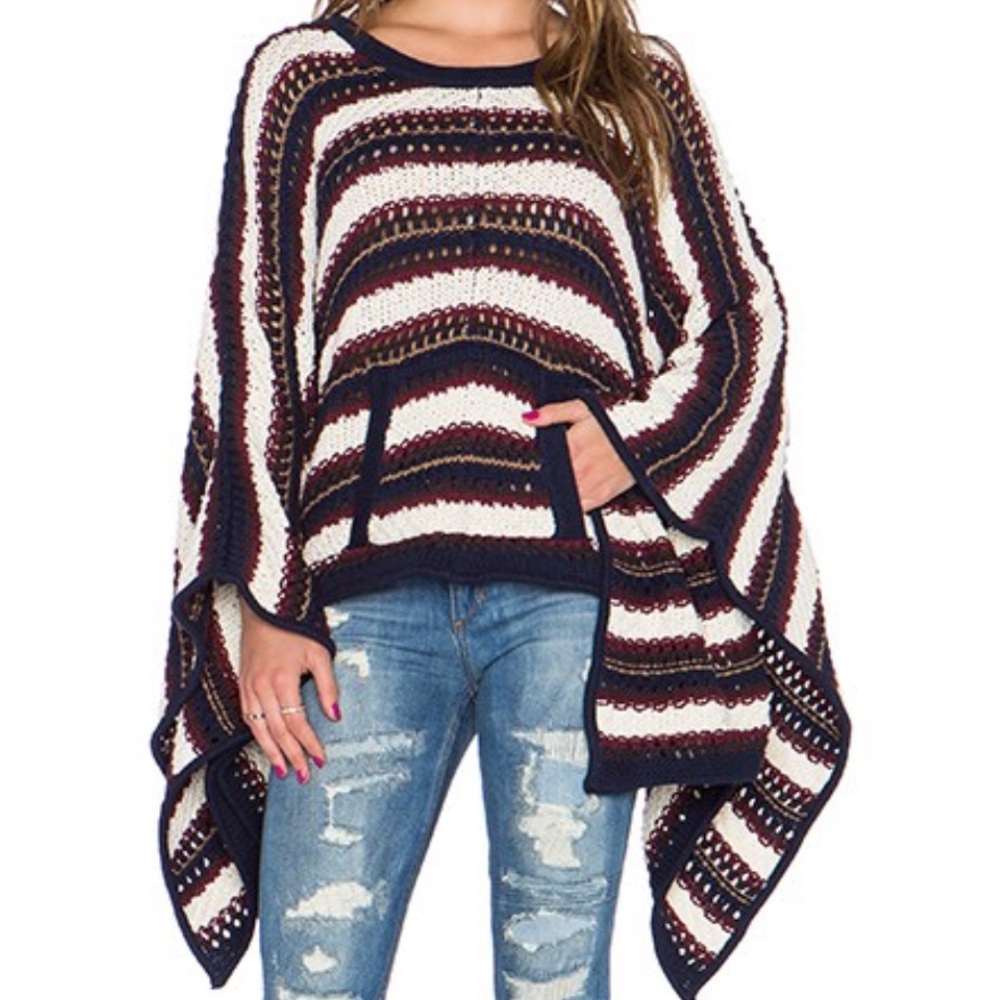 Kanga Pocket Sweater Poncho